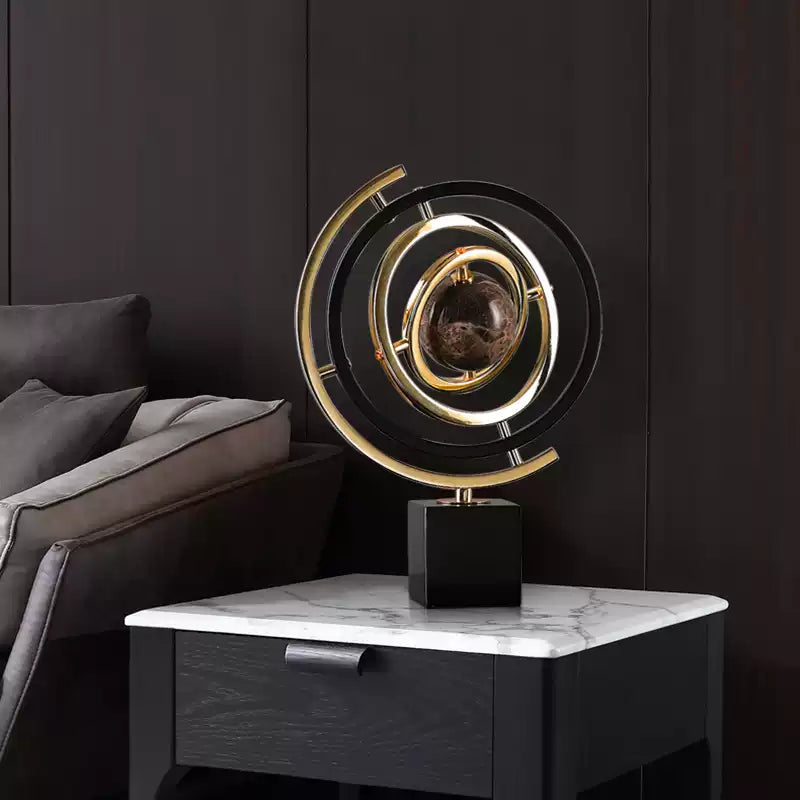 Desk armillary globe decoration—elegant birthday gift and room decoration