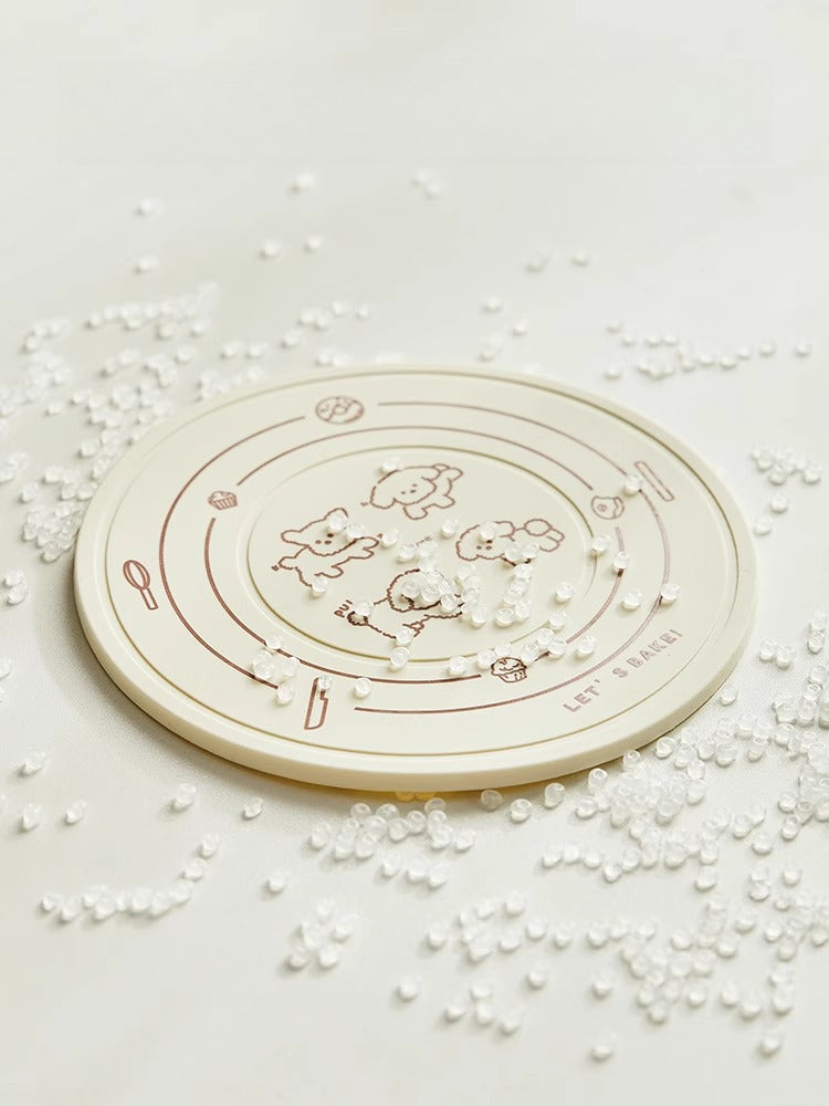 Cute Silicone Heat Resistant Mat – Cartoon Pot Mat & Kitchen Table Heat Pad  Decorla