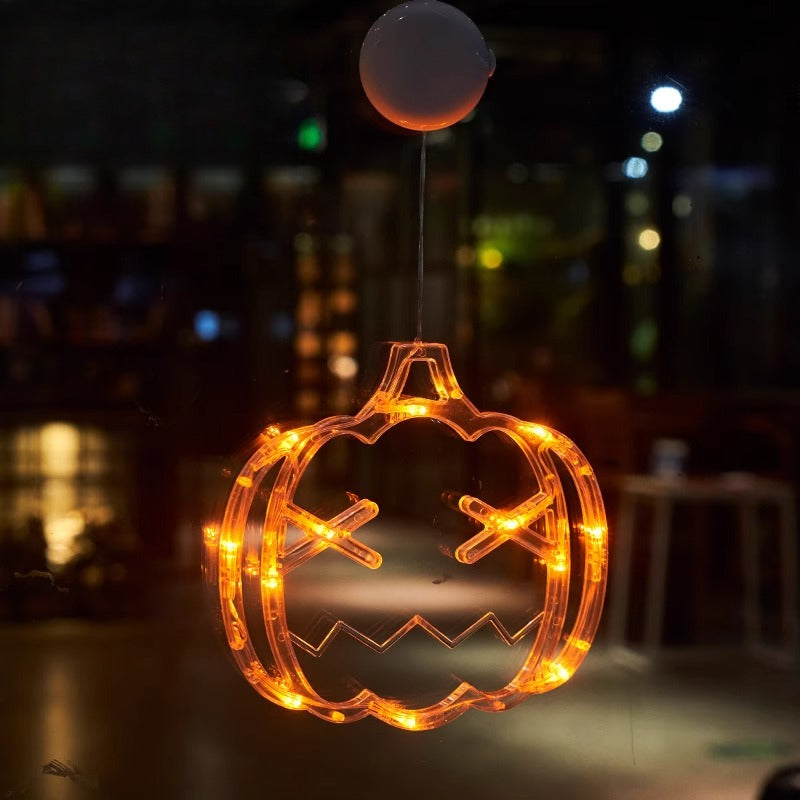 Halloween Suction Cup LED Lights – Glowing Window & Party Decorations  Decorla