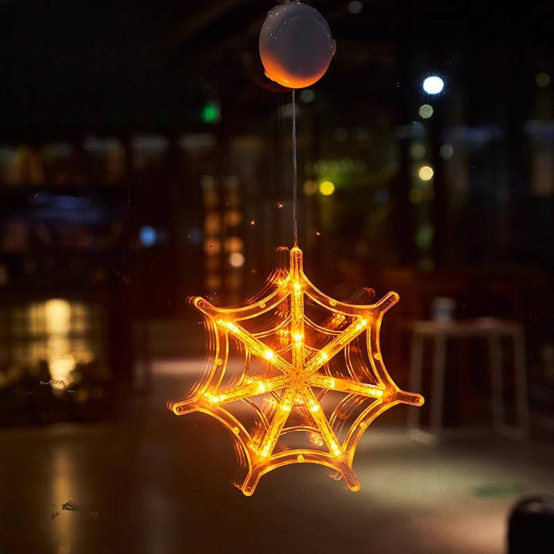 Halloween Suction Cup LED Lights – Glowing Window & Party Decorations  Decorla