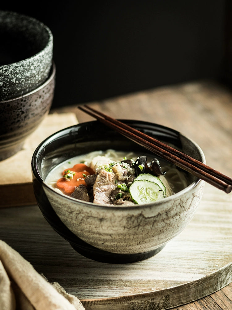 Japanese Ramen Bowl – Large Handmade Ceramic Noodle Bowl for Soup & Udon  Decorla
