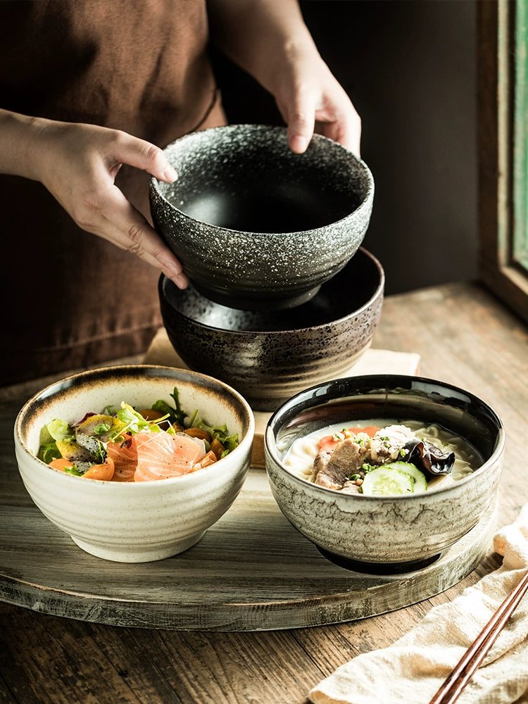 Japanese Ramen Bowl – Large Handmade Ceramic Noodle Bowl for Soup & Udon  Decorla