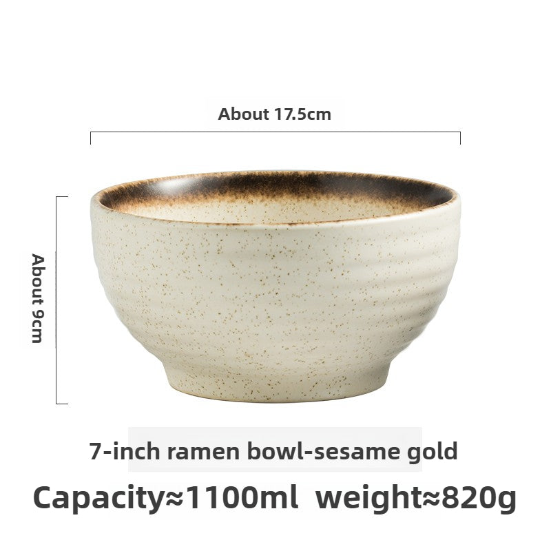 Japanese Ramen Bowl – Large Handmade Ceramic Noodle Bowl for Soup & Udon  Decorla