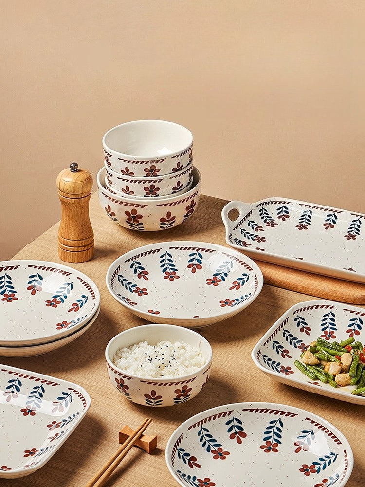 Japanese Style Ceramic Bowl Set – 4.5 Inch Handmade Rice Bowls  Decorla