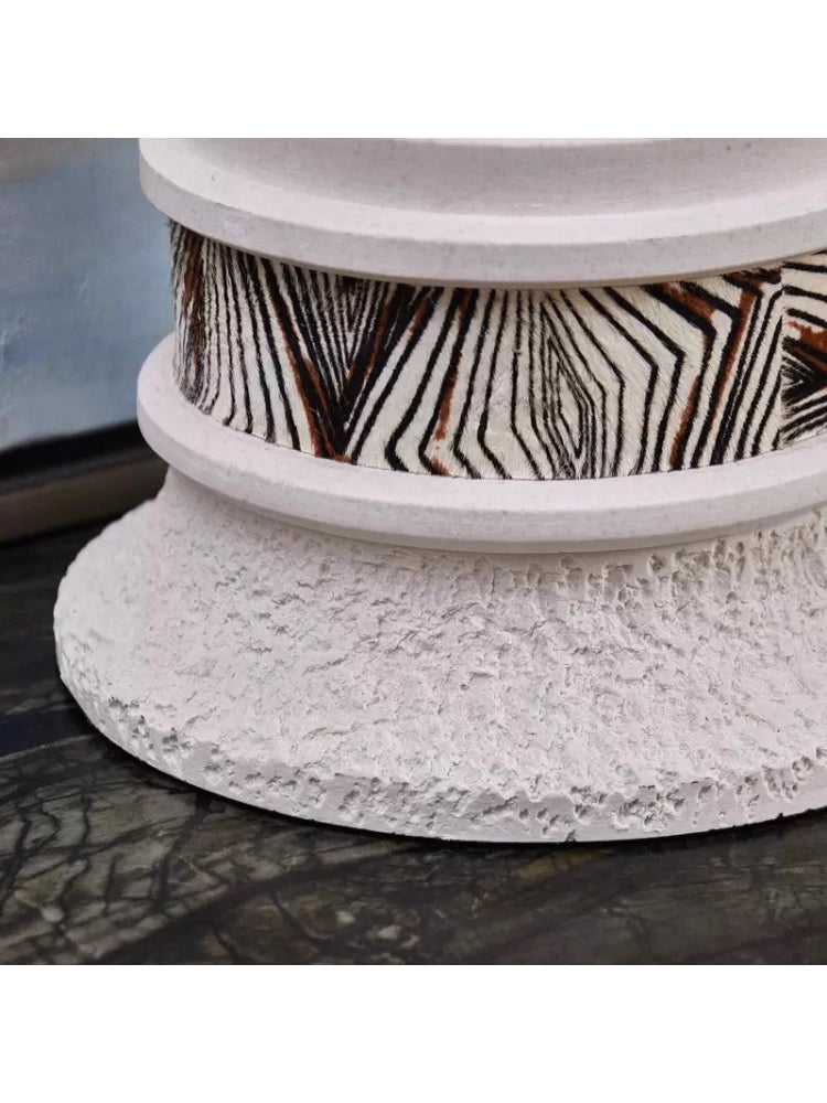 Nordic Stone Candle Holder – Wabi Sabi Travertine Home Decor Ornament  Decorla