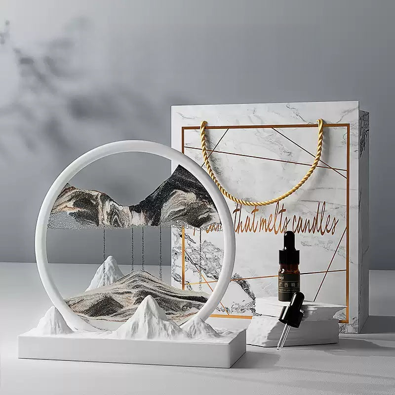 Gift-boxed snow-mountain sandscape home fragrance, perfect room decoration birthday gift