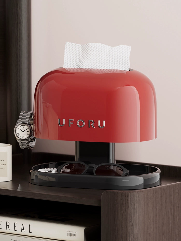 Toaster Tissue Box Holder – Retro Creative Tissue Dispenser with Storage Tray  Decorla